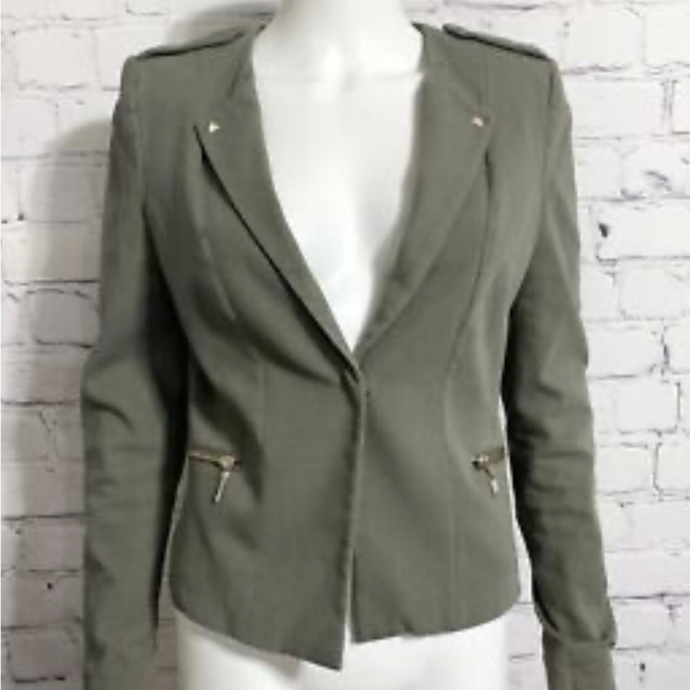 H&M Olive Green Blazer
